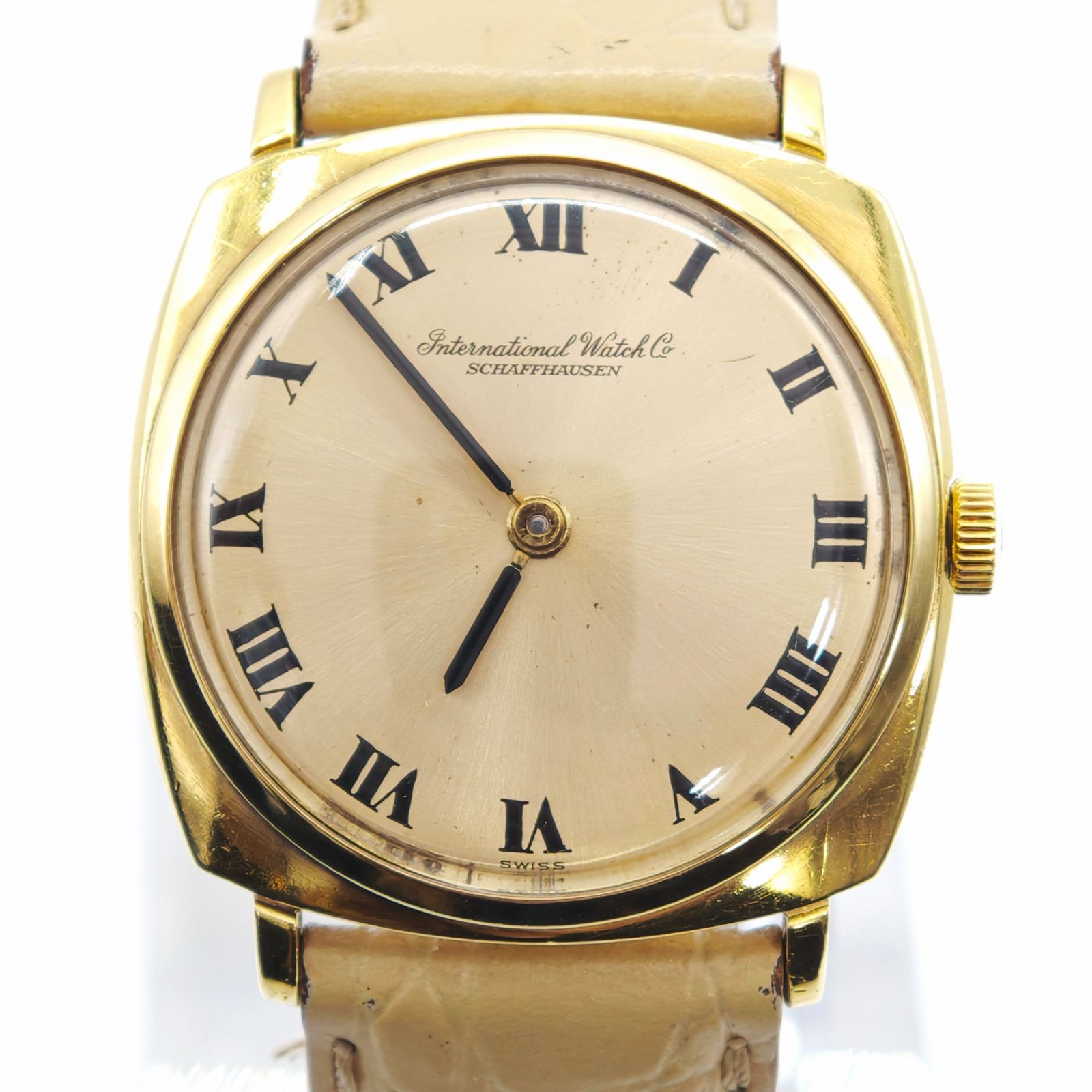 IWC インターナショナル K18 シャフハウゼン 手巻き時計 OH済み - メルカリ
