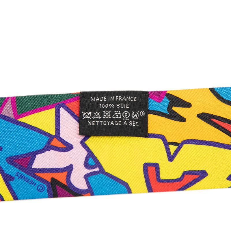 エルメス ツイリー GRAFF グラフィティ スカーフ マルチカラー シルク