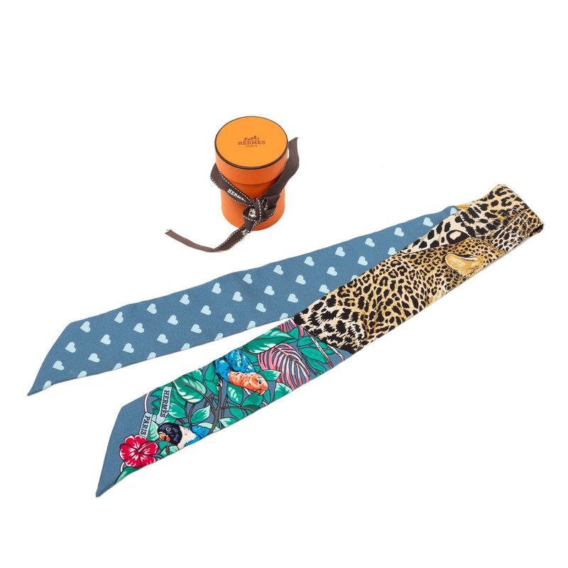 エルメス ツイリー Jungle Love Love ジャングルラブラブ スカーフ