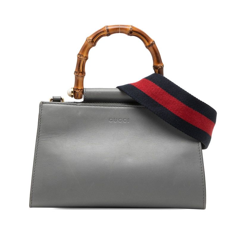 グッチ バンブー パール ハンドバッグ ショルダーバッグ 2WAY 470271 