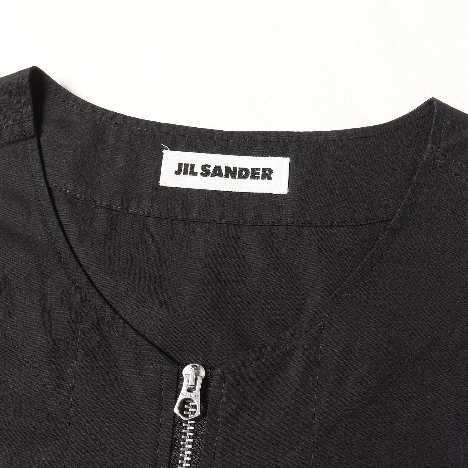 美品】JIL SANDER ジル・サンダー シャツ ブラック 黒 サイズ:48 