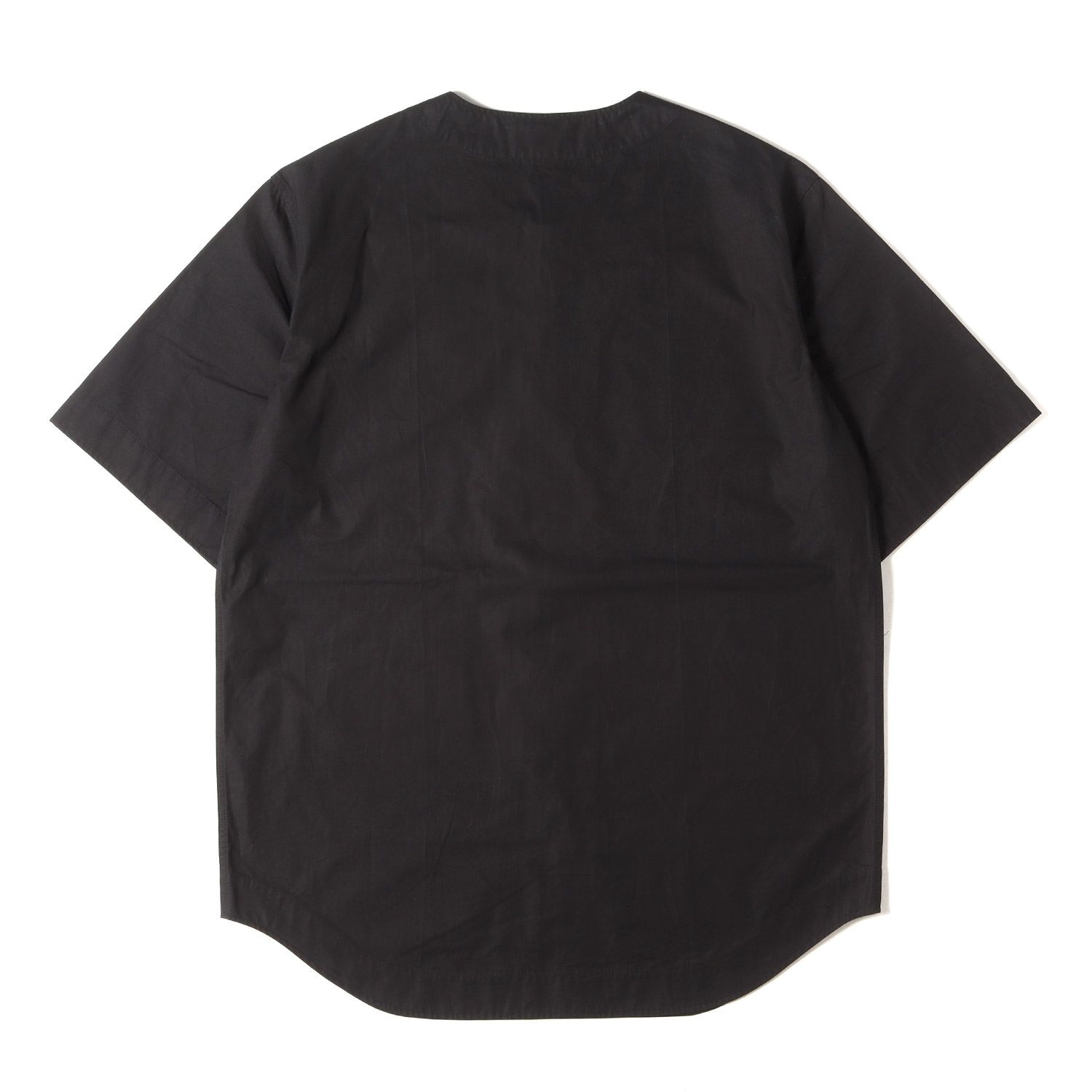 美品】JIL SANDER ジル・サンダー シャツ ブラック 黒 サイズ:48 