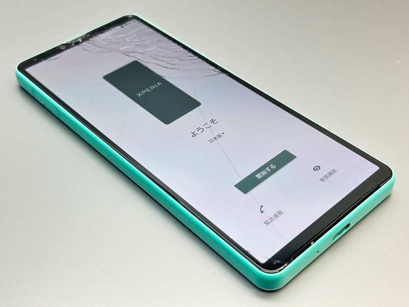 ジャンク Xperia 10 Ⅳ SOG07 ミント au SIMフリー 128GB / 6GB 本体