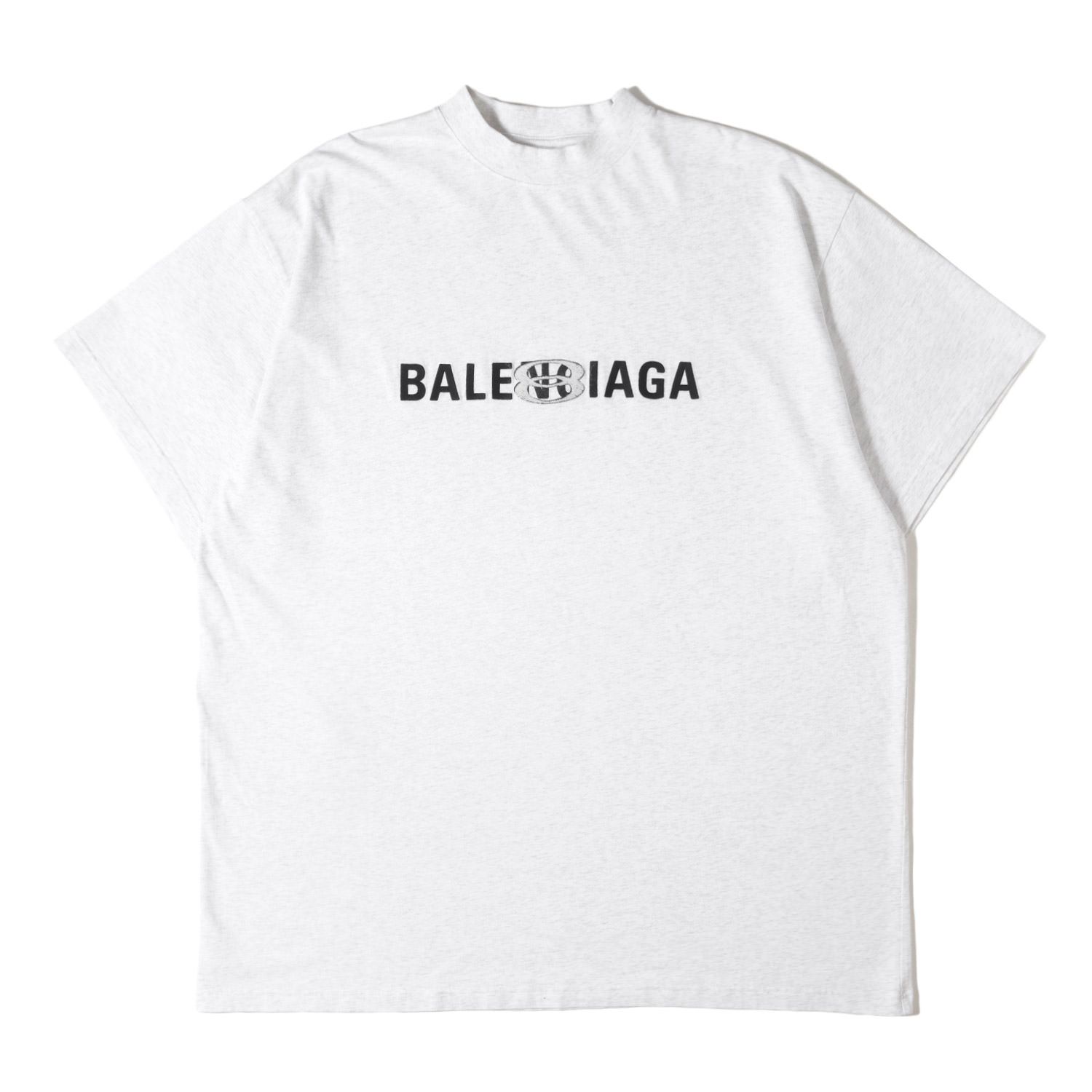 新品】BALENCIAGA バレンシアガ Tシャツ グレー サイズ:4 | 24SS