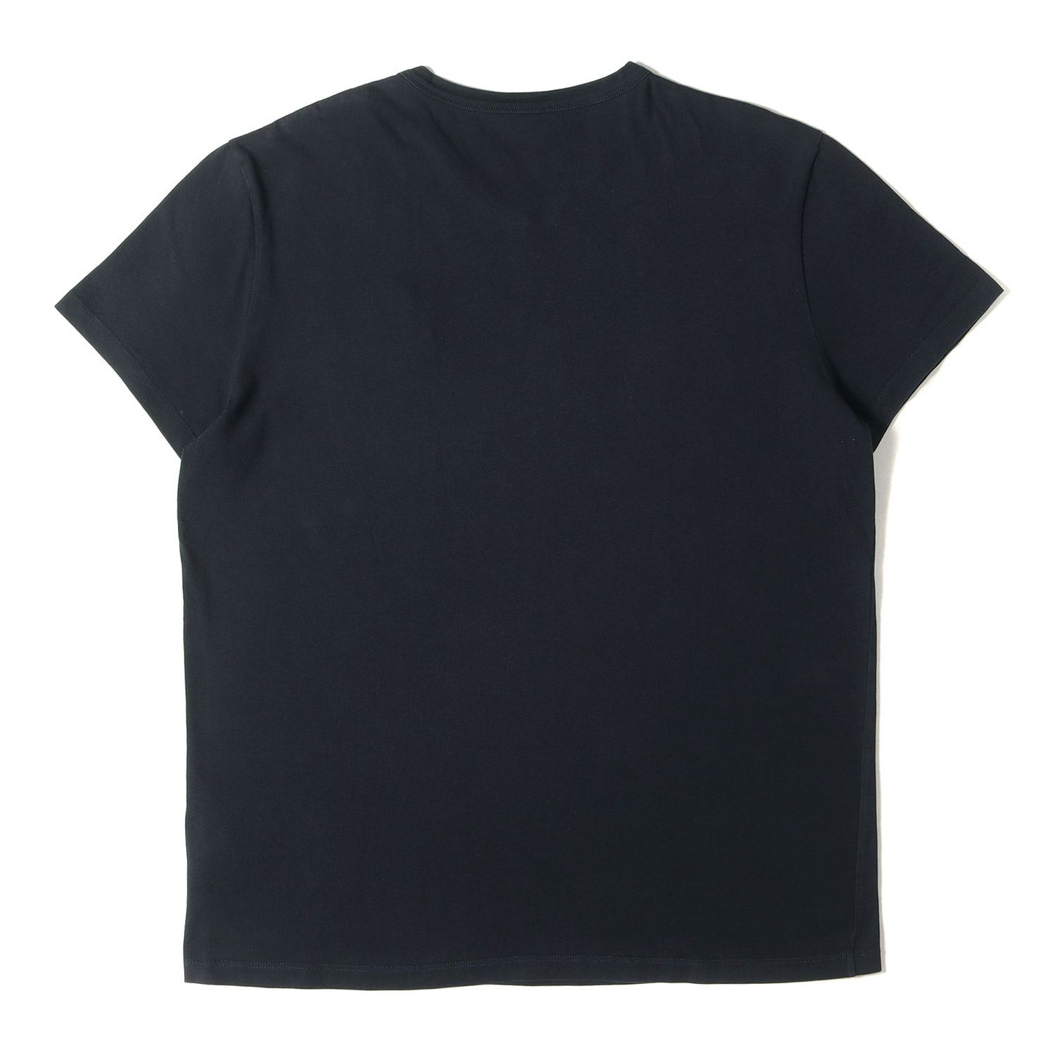 MONCLER モンクレール Tシャツ ネイビー 紺 サイズ:XXL | ロゴワッペン 