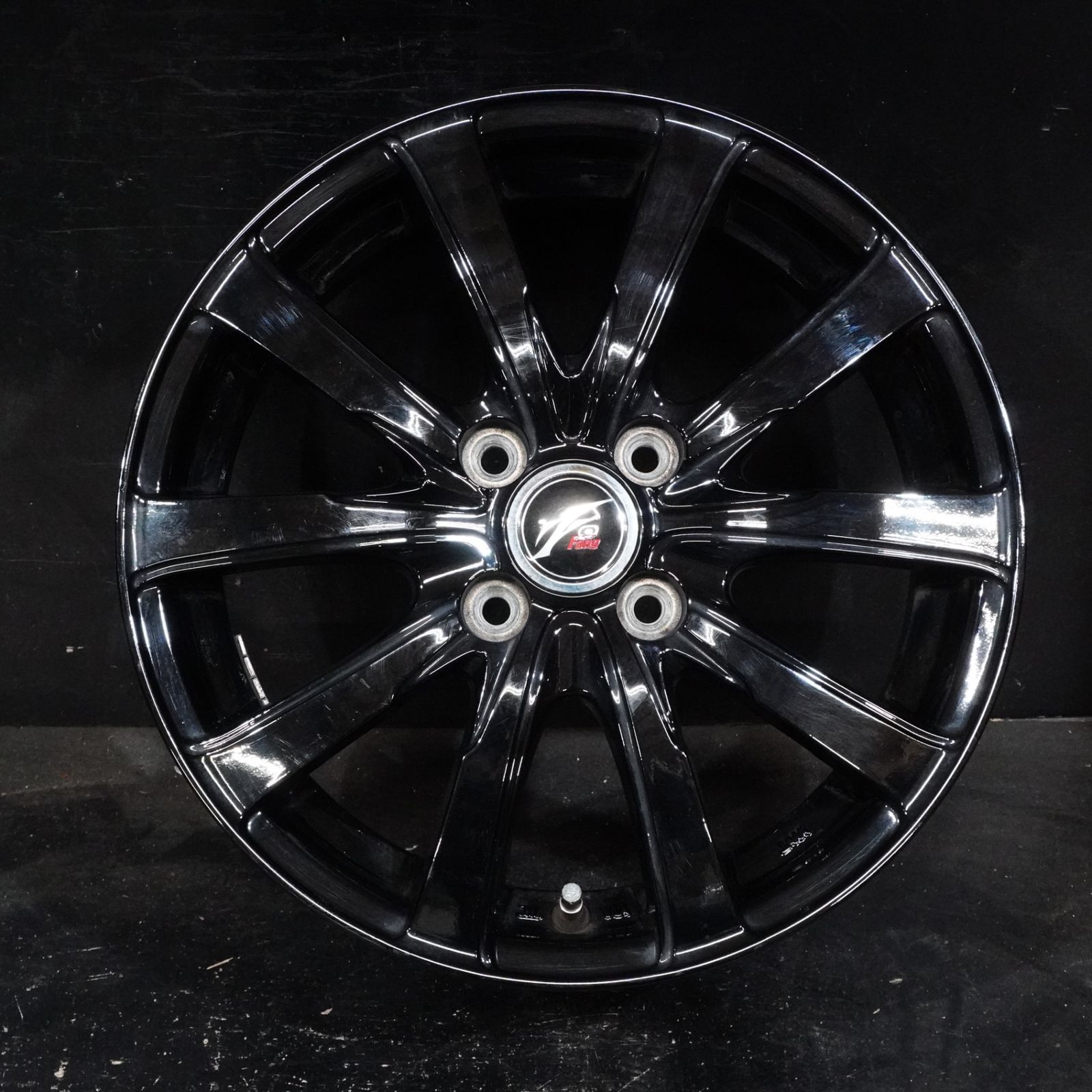 中古ホイール Weds Fang 15インチ 5.5J +50 100 4H 4本セット フィット 