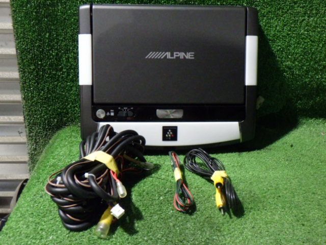 N2410-3　アルパイン　PCX-R3500B　10.2インチプラズマクラスター付フリップダウンモニター