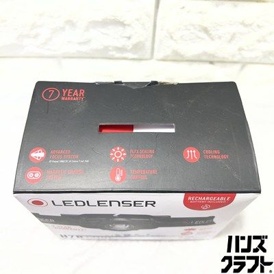 ▽【未使用】LEDLENSER H7R CORE LEDヘッドライト レッドレンザー 