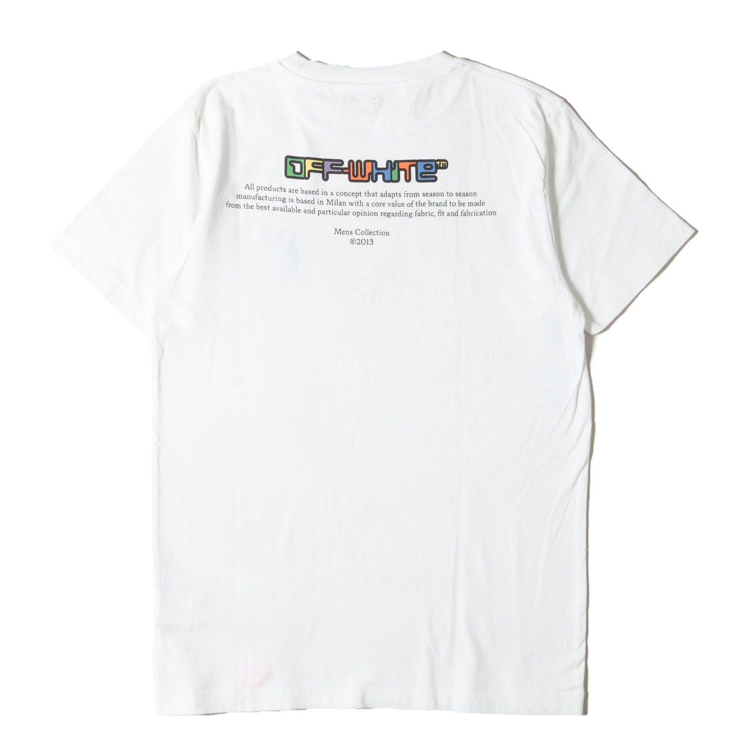 美品】OFF-WHITE オフホワイト Tシャツ ホワイト 白 サイズ:S | 21AW 