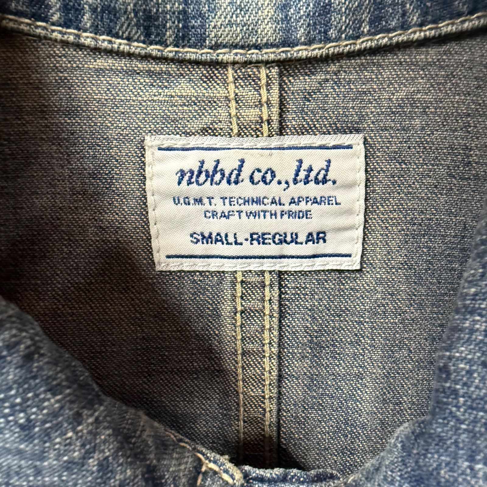 店舗販売併用】NEIGHBORHOOD デニム カバーオール ジャケット ペイント