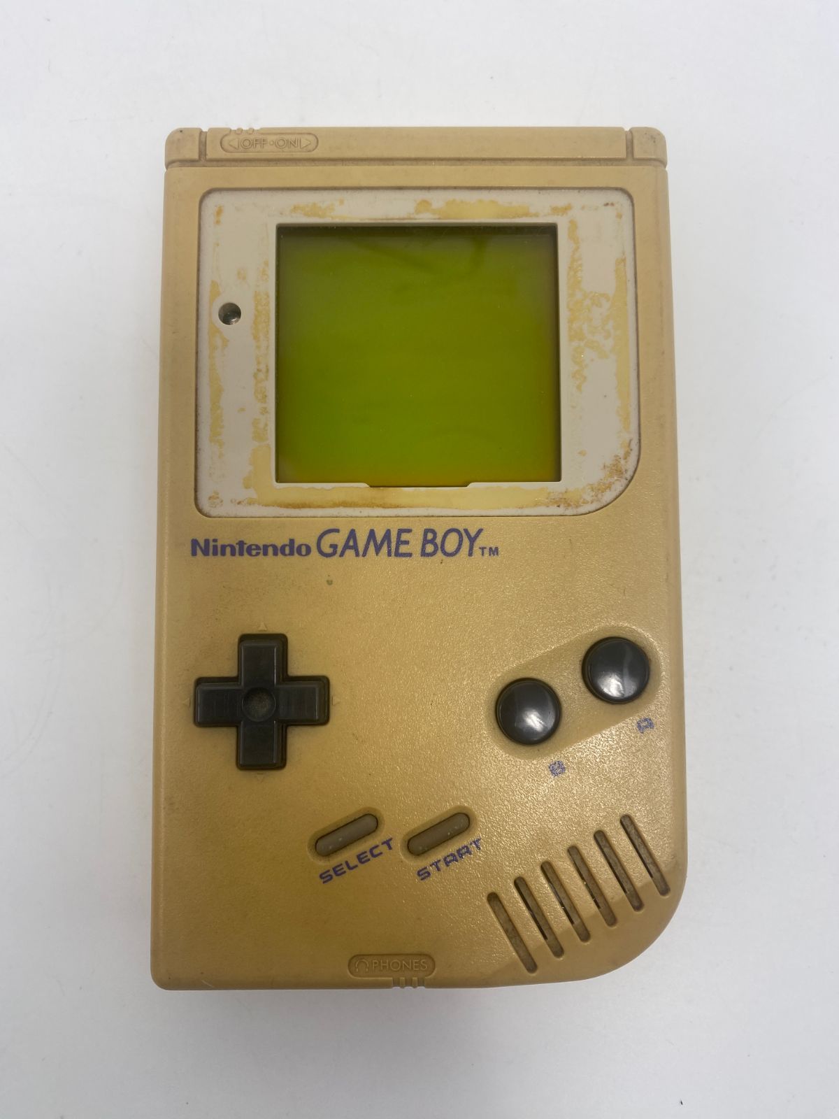 ジャンク】 任天堂 GAME BOY 初代 本体 グレー レトロゲーム DMG-01 