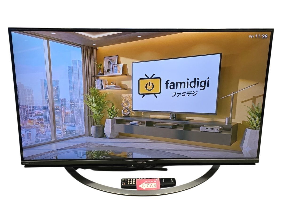 ☆状態良好☆ SHARP シャープ 40V型 4K対応液晶テレビ AQUOS 4T-C40AJ1 