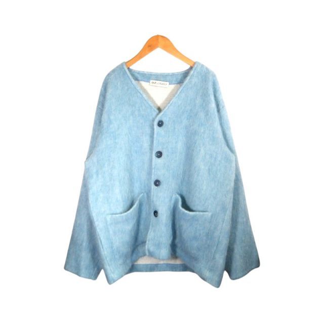 OUR LEGACY 22ss ベビーブルー モヘア カーディガン 48 OUR LEGACY 22ss BABY BLUE MOHAIR M4206CBBM アワーレガシー ベイビー