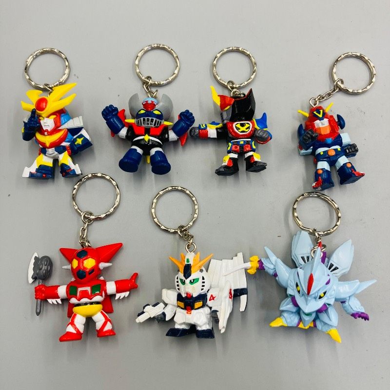 スーパーロボット大戦　キーホルダー 7種セット】スーパーロボット大戦 熱血コレクション フィギュア