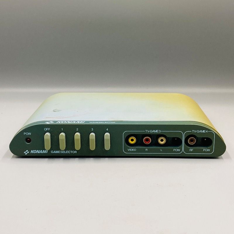 KONAMI ゲームセレクター RU003 通電確認済 AVセレクター 希少品 KONAMI ゲームセレクター RU003 通電確認済 AVセレクター 希少品