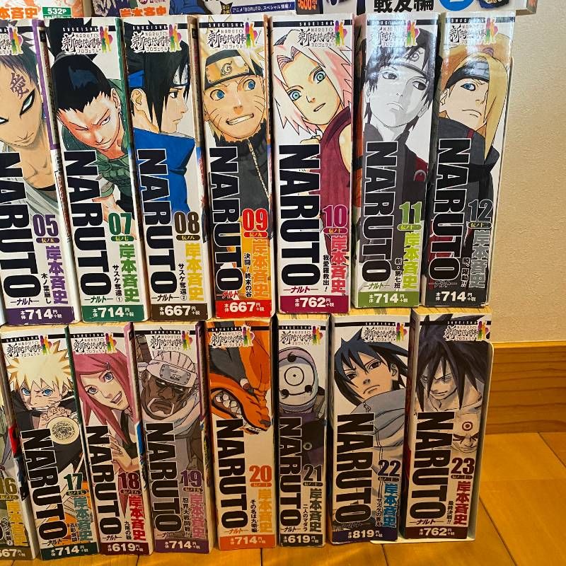 NARUTO ナルト全巻初版セット 岸本斉史著 ナルト 全巻セット+絆ベスト2冊 全巻初版 コンビニ版 NARUTO 岸本斉史