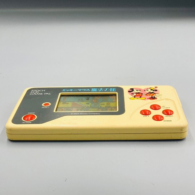 ジャンク】エポック LCD 携帯型液晶ゲーム機 ミッキーマウス 魔法の館
