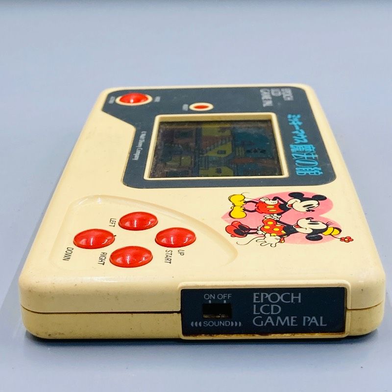 ジャンク】エポック LCD 携帯型液晶ゲーム機 ミッキーマウス 魔法の館