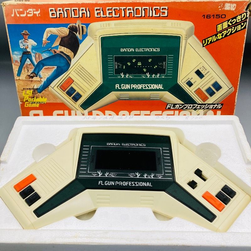 ジャンク】【箱付き】バンダイ LSIゲーム機 FLガンプロフェッショナル