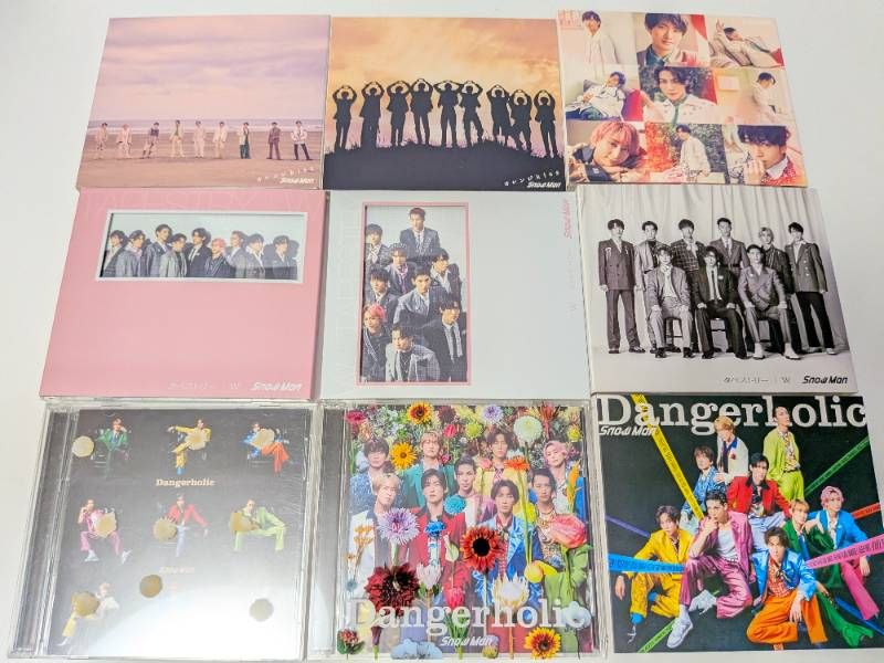 Man シングル　D.D.〜SERIOUS 36枚まとめ売り Snow Man シングル CD 3形態 36点セット まとめ売り D.D.~SERIOUS
