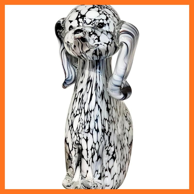 新品】 Vivienne(ヴィヴィアン) 【 ガラス ドッグ オブジェ 12×7.5×高