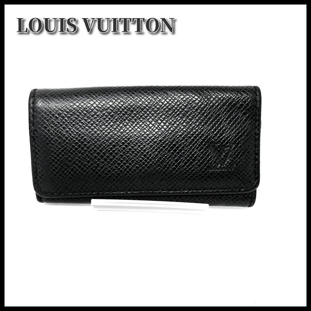 LOUIS VUITTON (ルイヴィトン) タイガ ミュルティクレ4 4連キーケース 