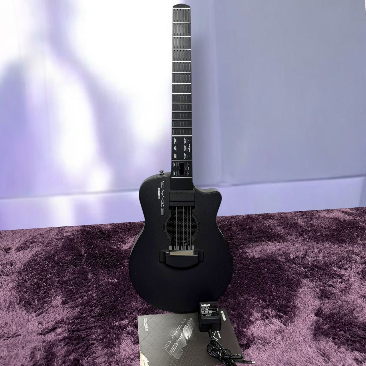 ☆送料無料 美品 YAMAHA ヤマハ EZ-AG ブラック イージーギター エレキ 