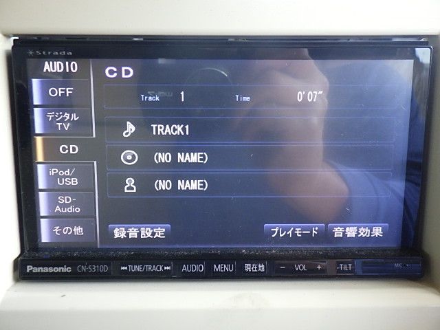 N2410-37 パナソニック CN-S310D メモリ 4×4地デジ内蔵ナビ 2012年