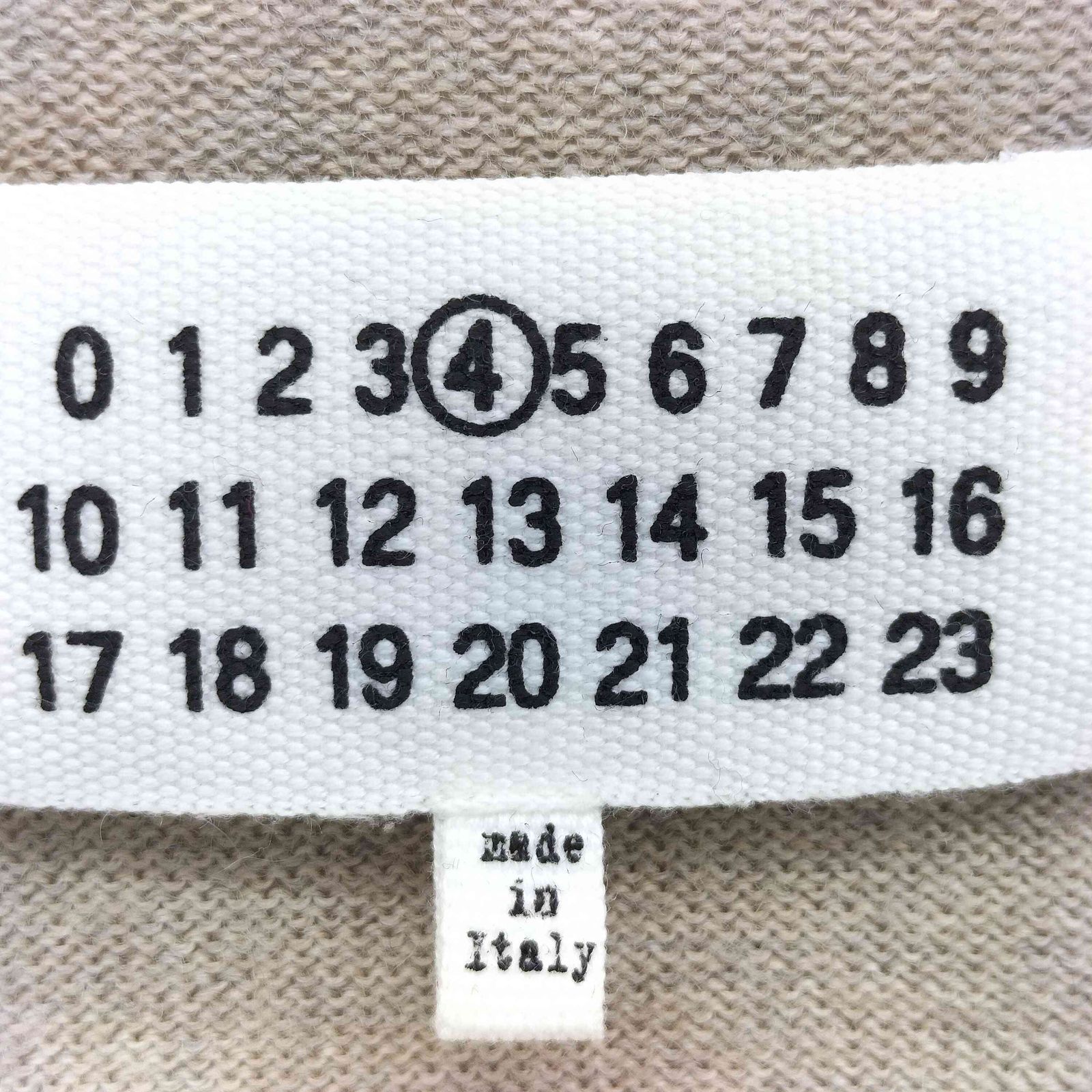 メゾンマルジェラ Maison Margiela 15AW エルボーパッチ カーディガン 