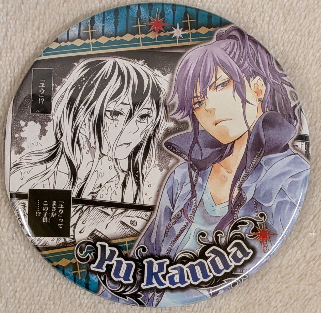D.Gray-man 原画展 東京 神田ユウ 缶バッジ 【公式通販】