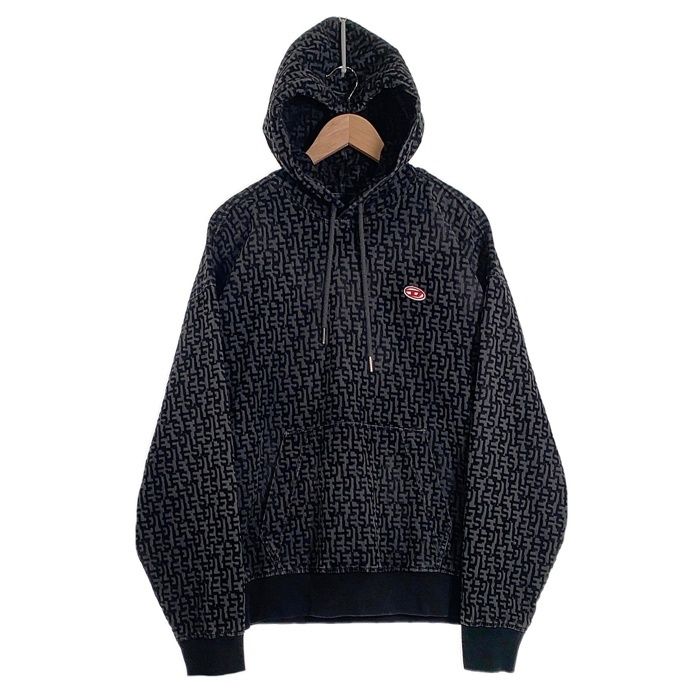 DIESEL ディーゼル 23AW D-UM-RIB-NE モノグラム プルオーバー