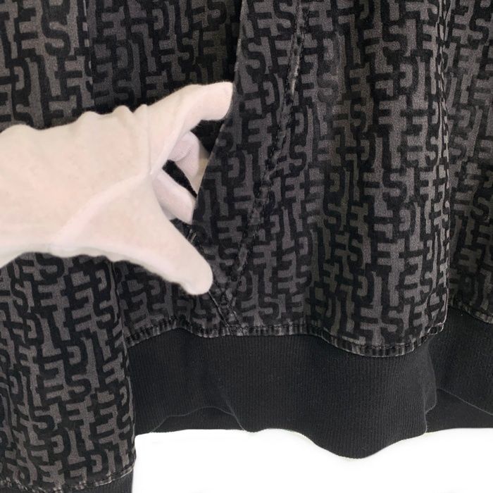 DIESEL ディーゼル 23AW D-UM-RIB-NE モノグラム プルオーバー