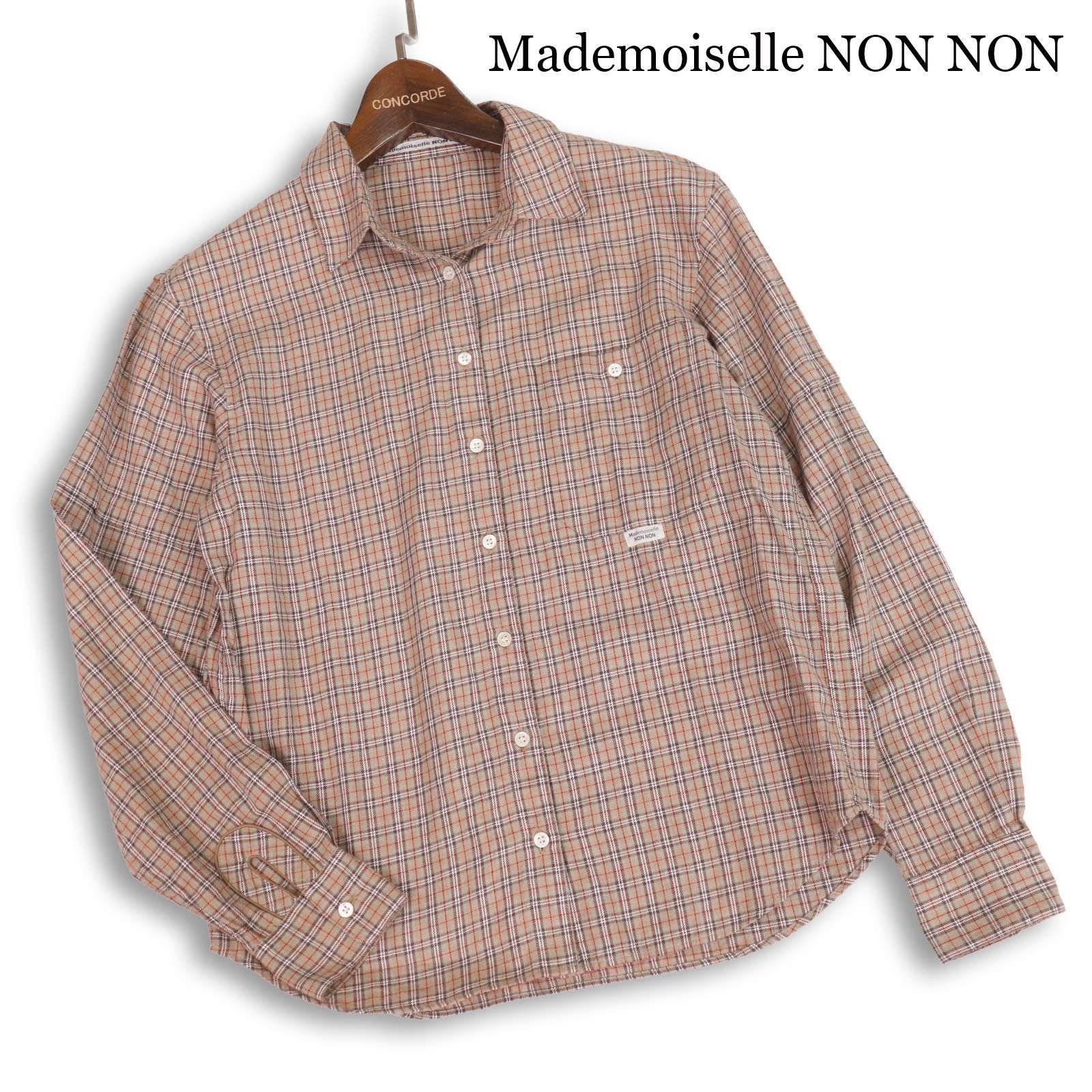 Mademoiselle NON NON マドモアゼルノンノン 通年 長袖 チェック