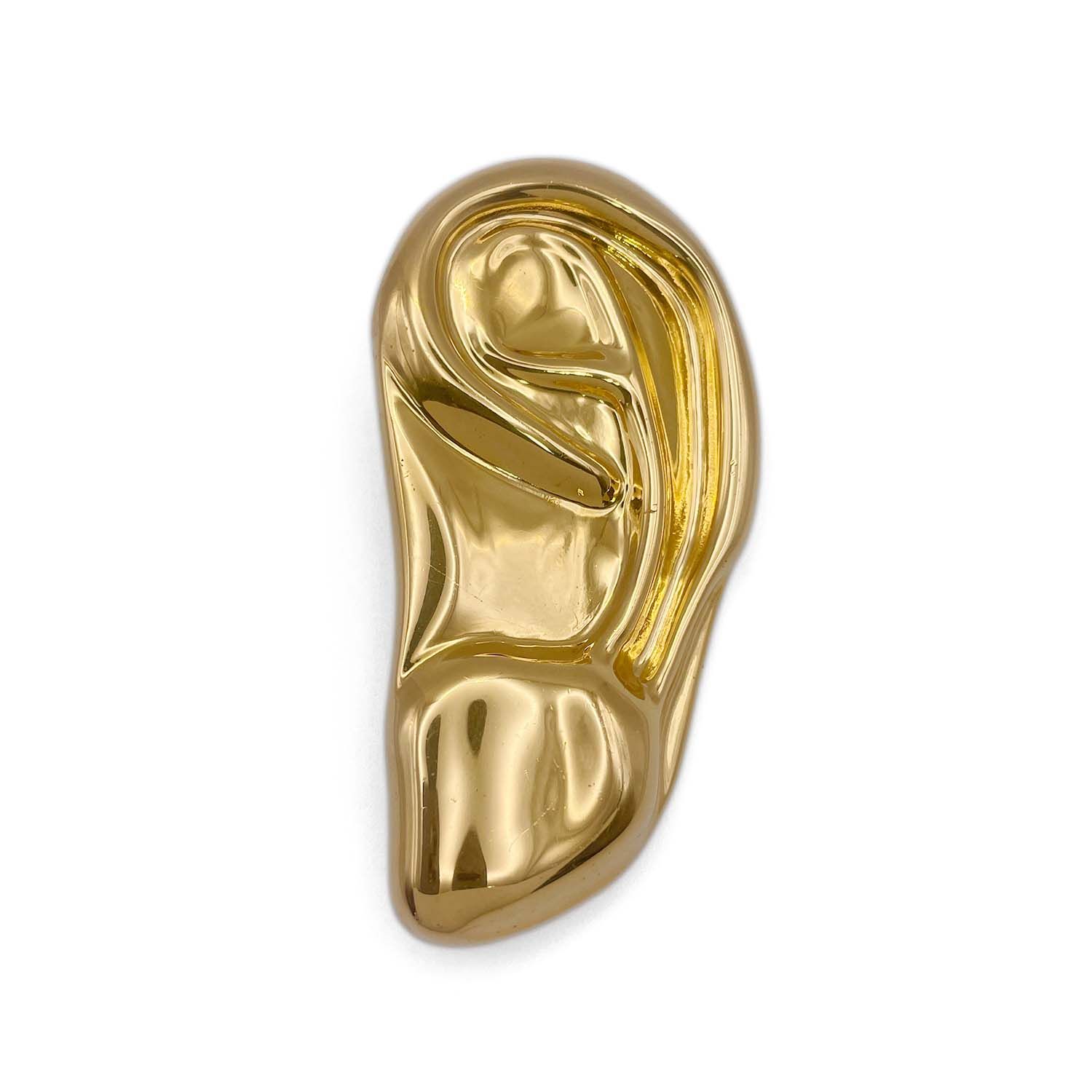 GUCCI グッチ 左耳 イヤリング ゴールド 【中古】