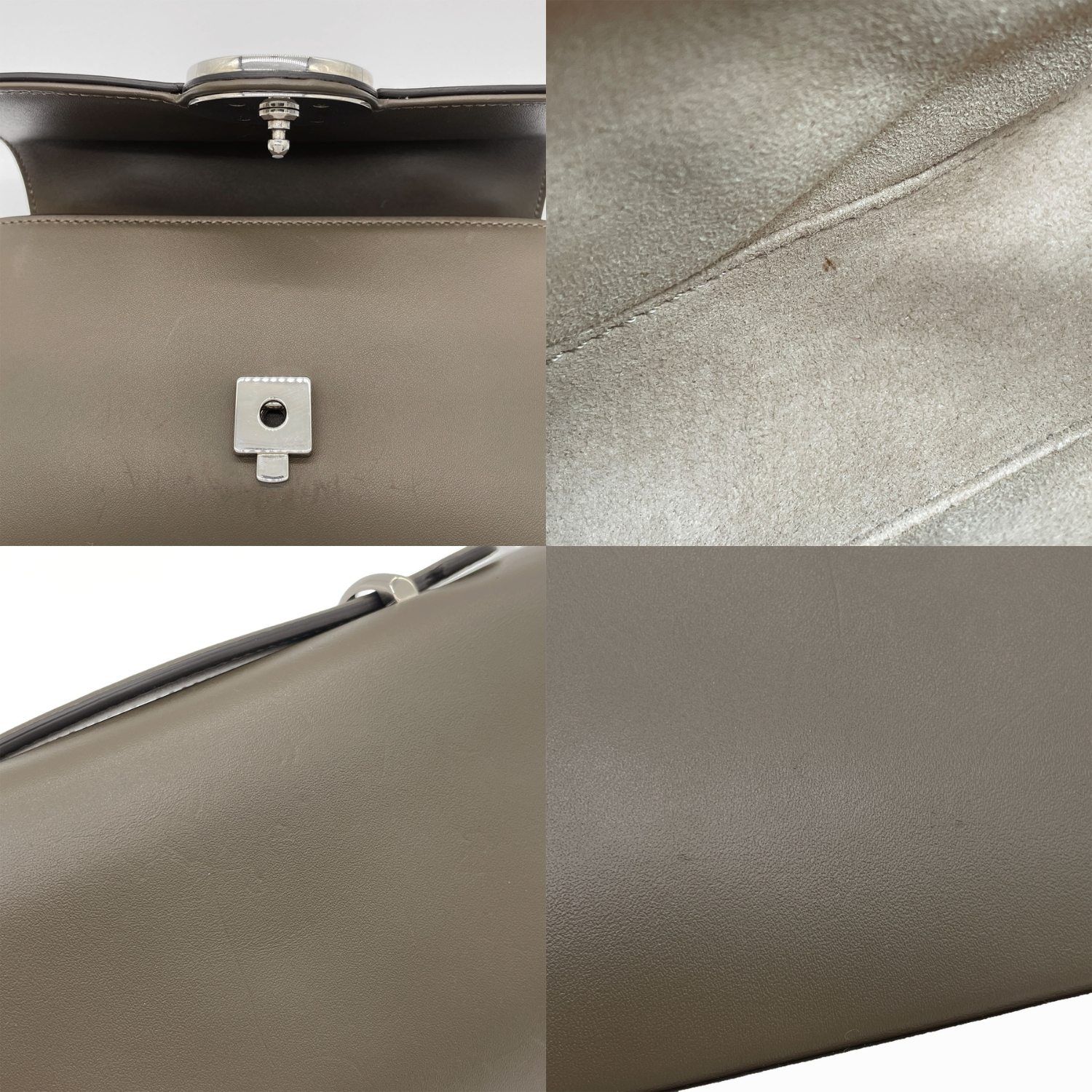 GUCCI グッチ ダブルG 2WAY ショルダーバッグ 739722 ブラウン ロゴ