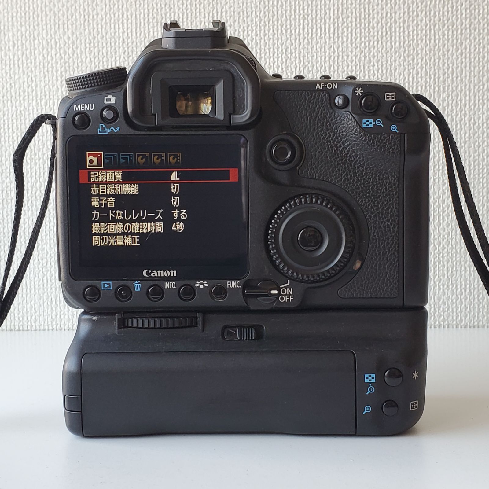 Canonキャノン50D&レンズバッテリー5個グリップセットCFカード付き