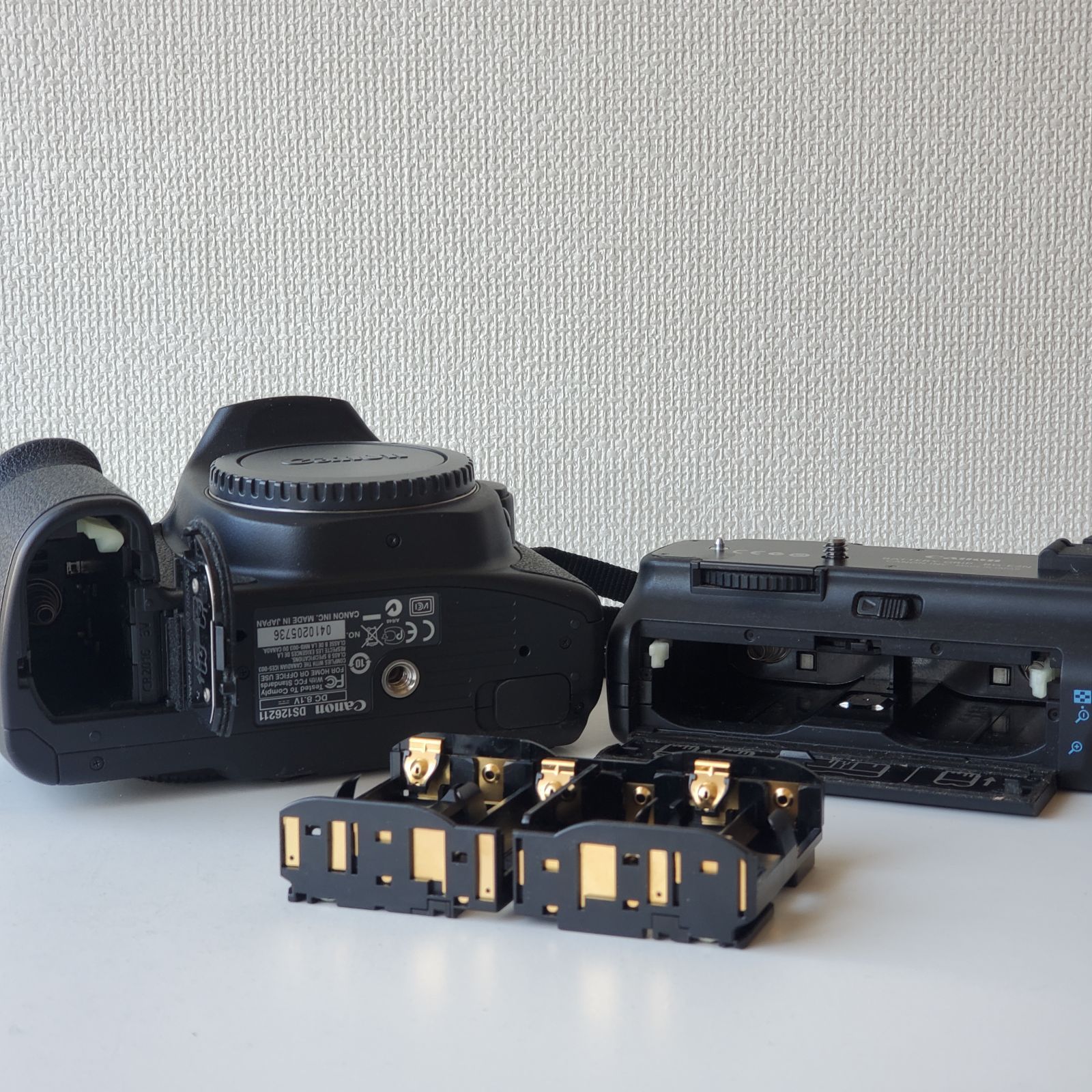 実写作例あり 通電・基本動作確認 キャノン Canon EOS 50D 単三電池が