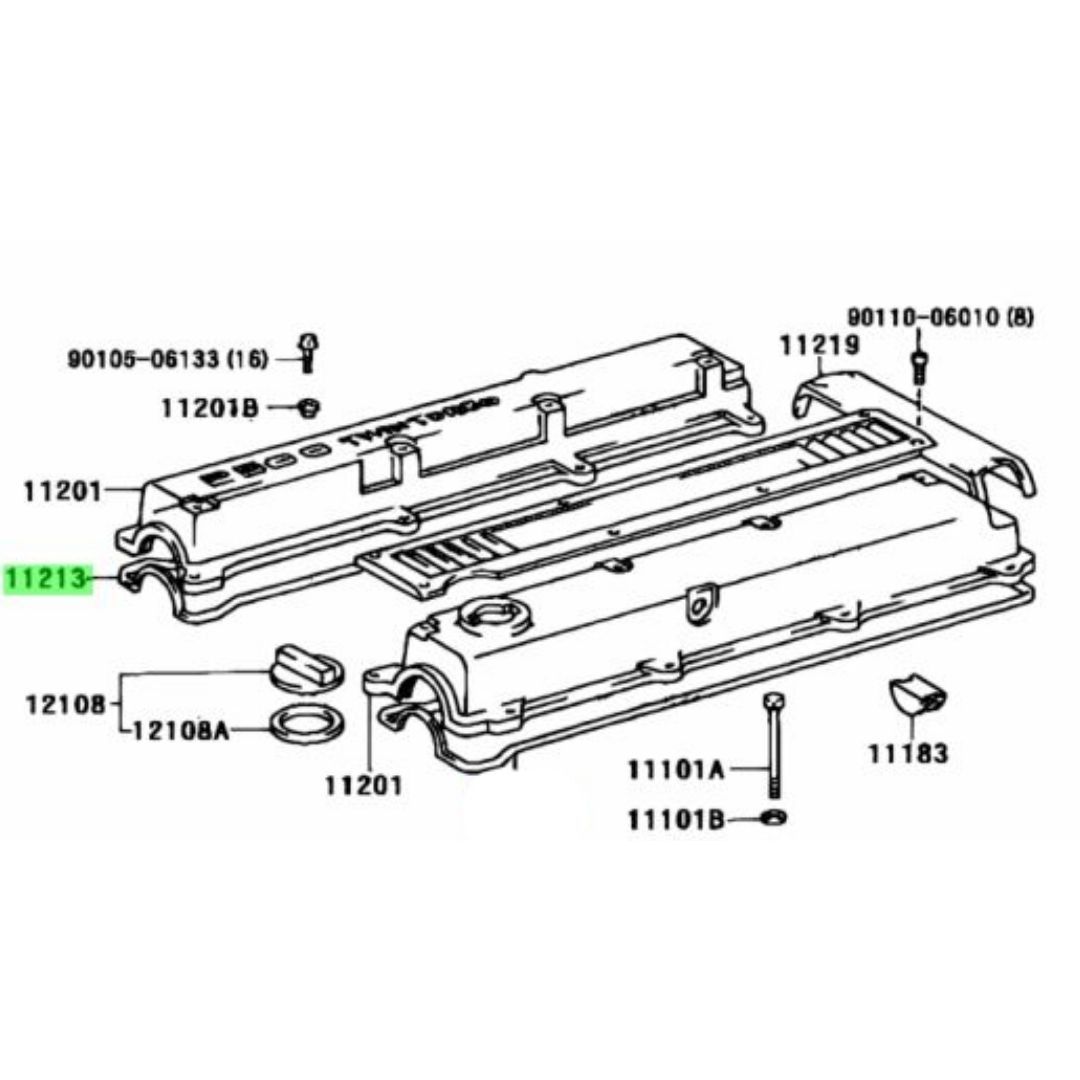 CHASER CRESTA MARK 2【純正新品】1JZ-GTEシリンダーヘッドカバー