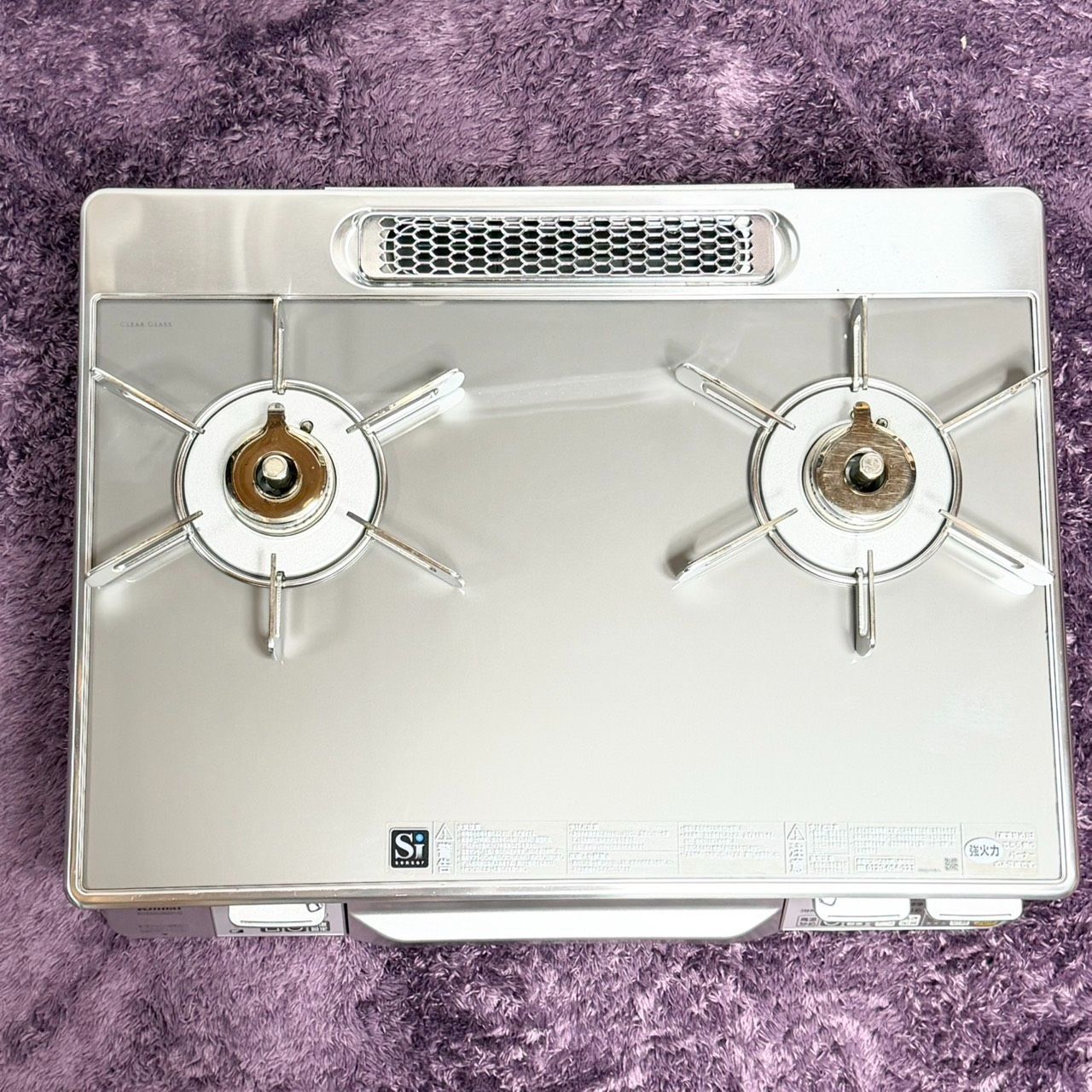 ☆送料無料 美品 RINNAI リンナイ RTE65VAGP-GR ココットプレート付き 