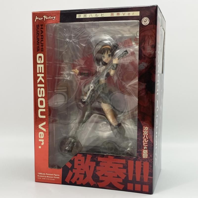 中古】訳有 1/8 涼宮ハルヒ 激奏Ver. マックスファクトリー 涼宮 中古】訳有 1/8 涼宮ハルヒ 激奏Ver. マックスファクトリー 涼宮
