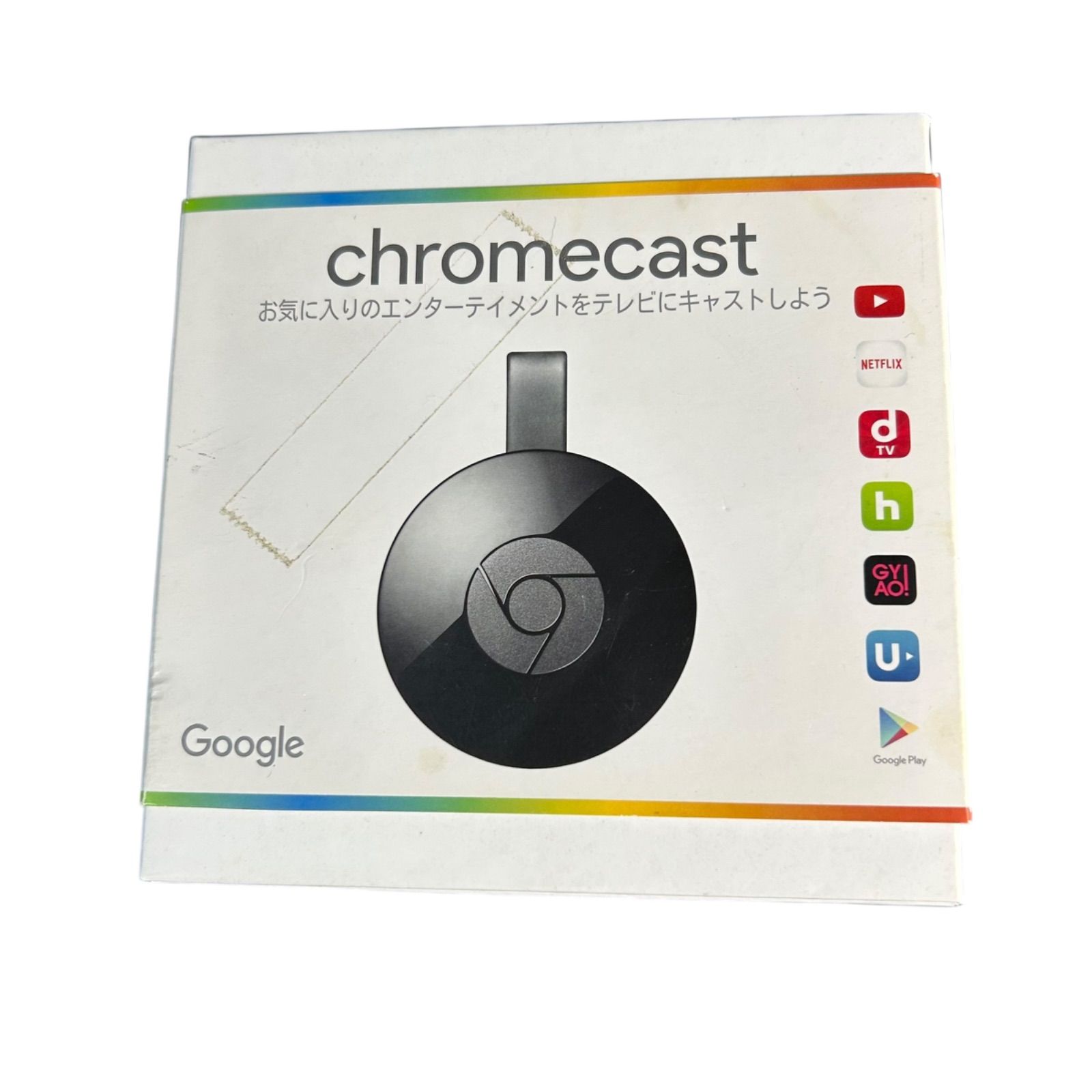 新品未開封 Google Chromecast クロームキャスト - メルカリ