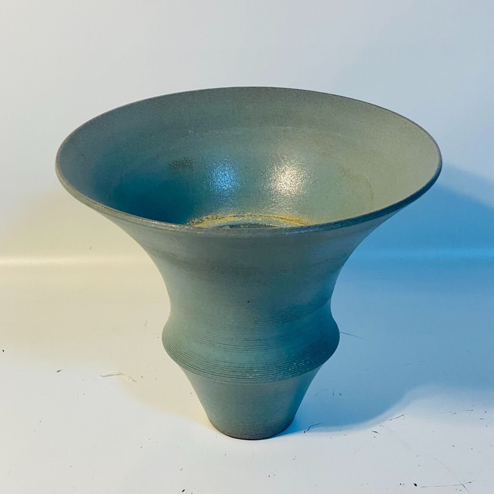 清山 水盤 縞水杯 花器 花瓶 華道 花道 お花 生け花 水器 花立 花入 送料込み フォロー割 クーポンご利用可能 お値引き交渉可能 一点限り