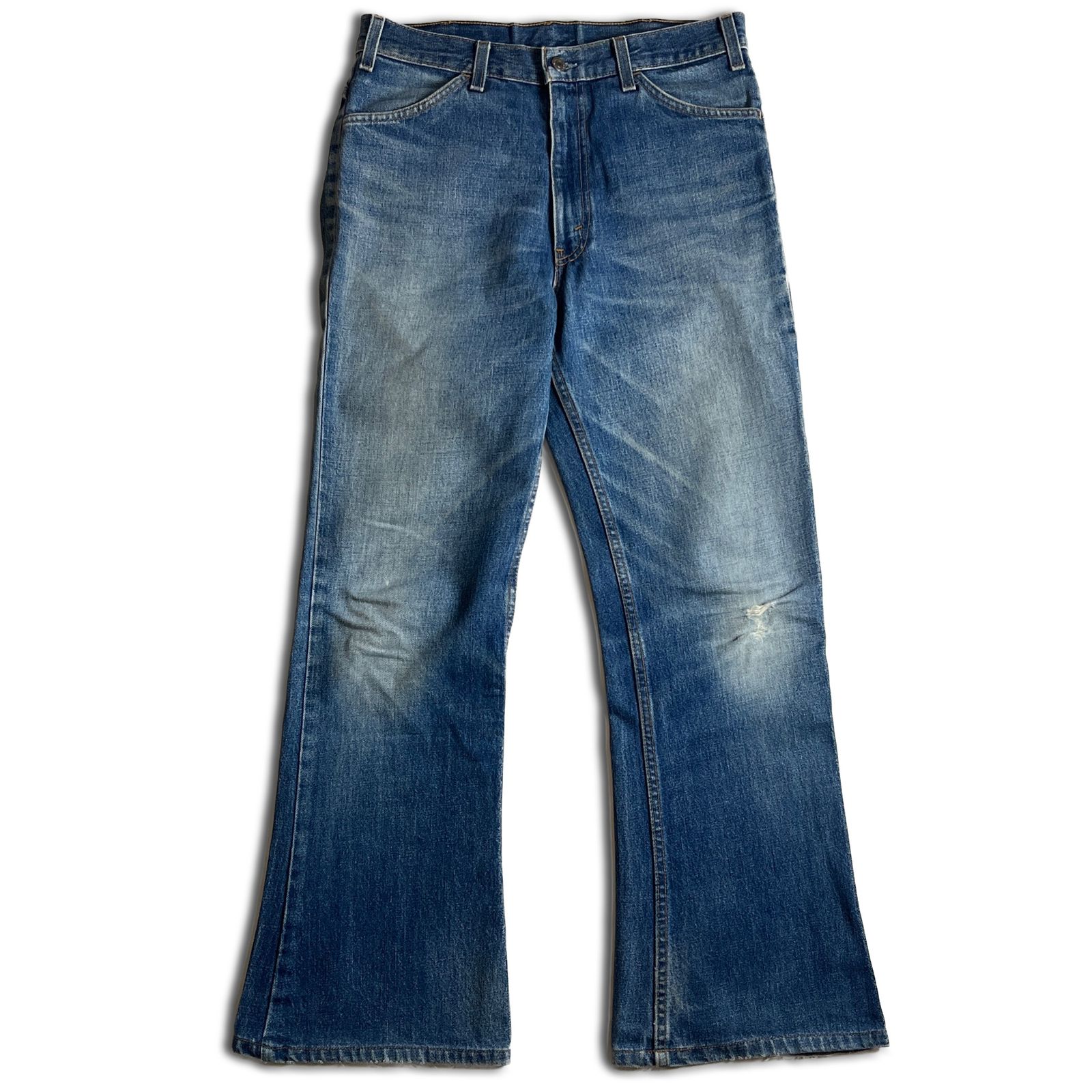 【90s】LEVI'S 646 ベルボトム デニムパンツ 33×33 USA製 リーバイス 2000000024356