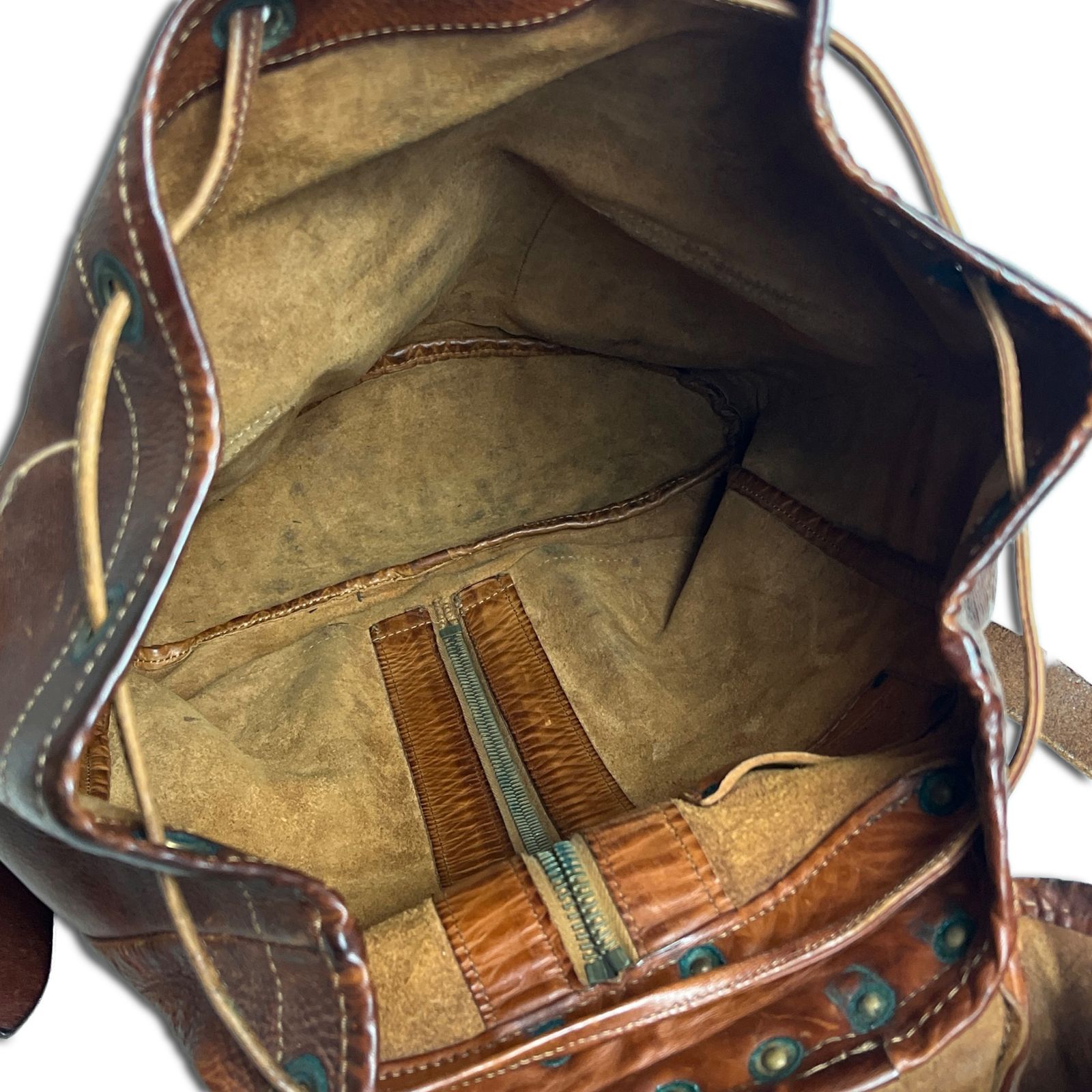 傑作】RRL Riley Leather Rucksack オールレザー イタリア製 ダブル 