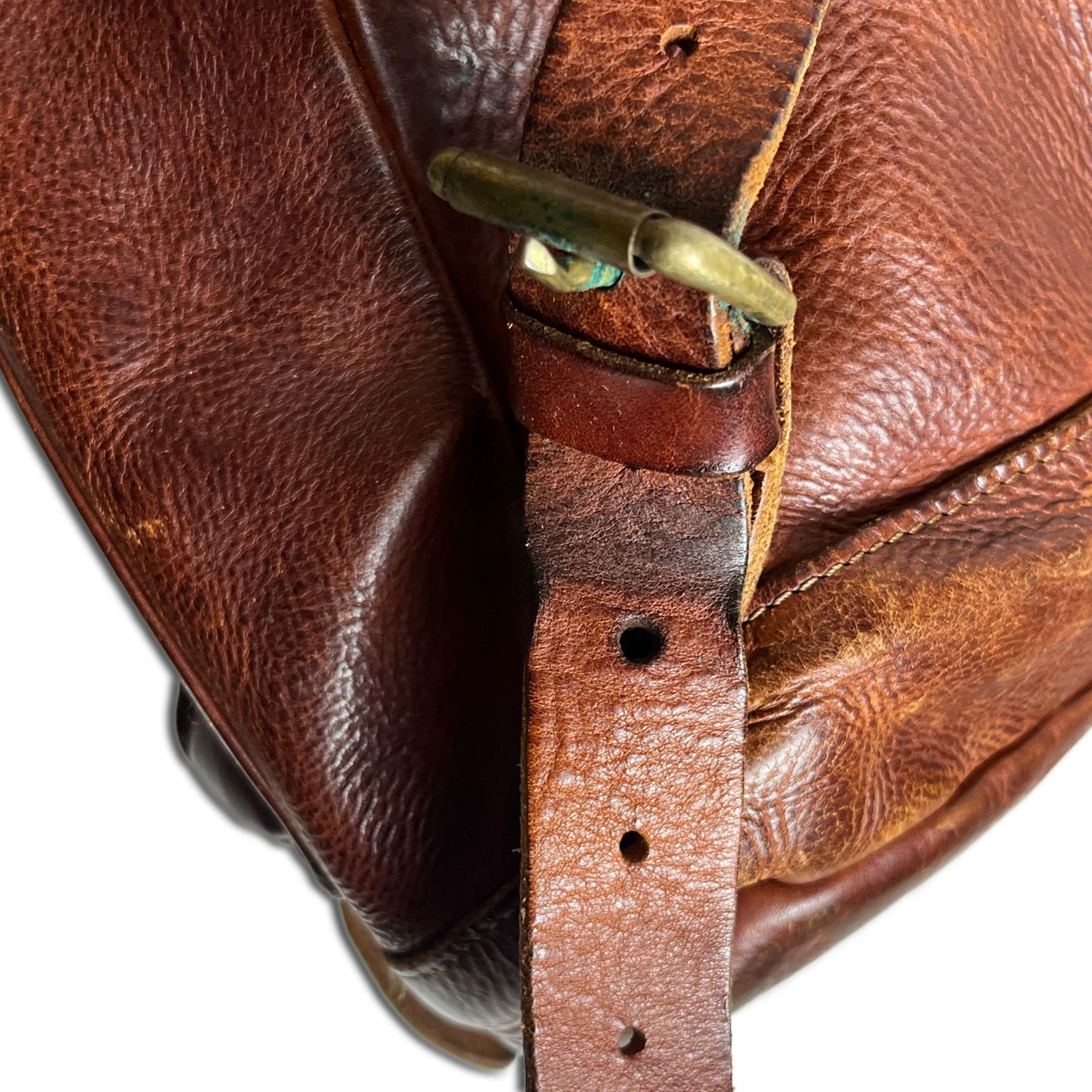 傑作】RRL Riley Leather Rucksack オールレザー イタリア製 ダブル 