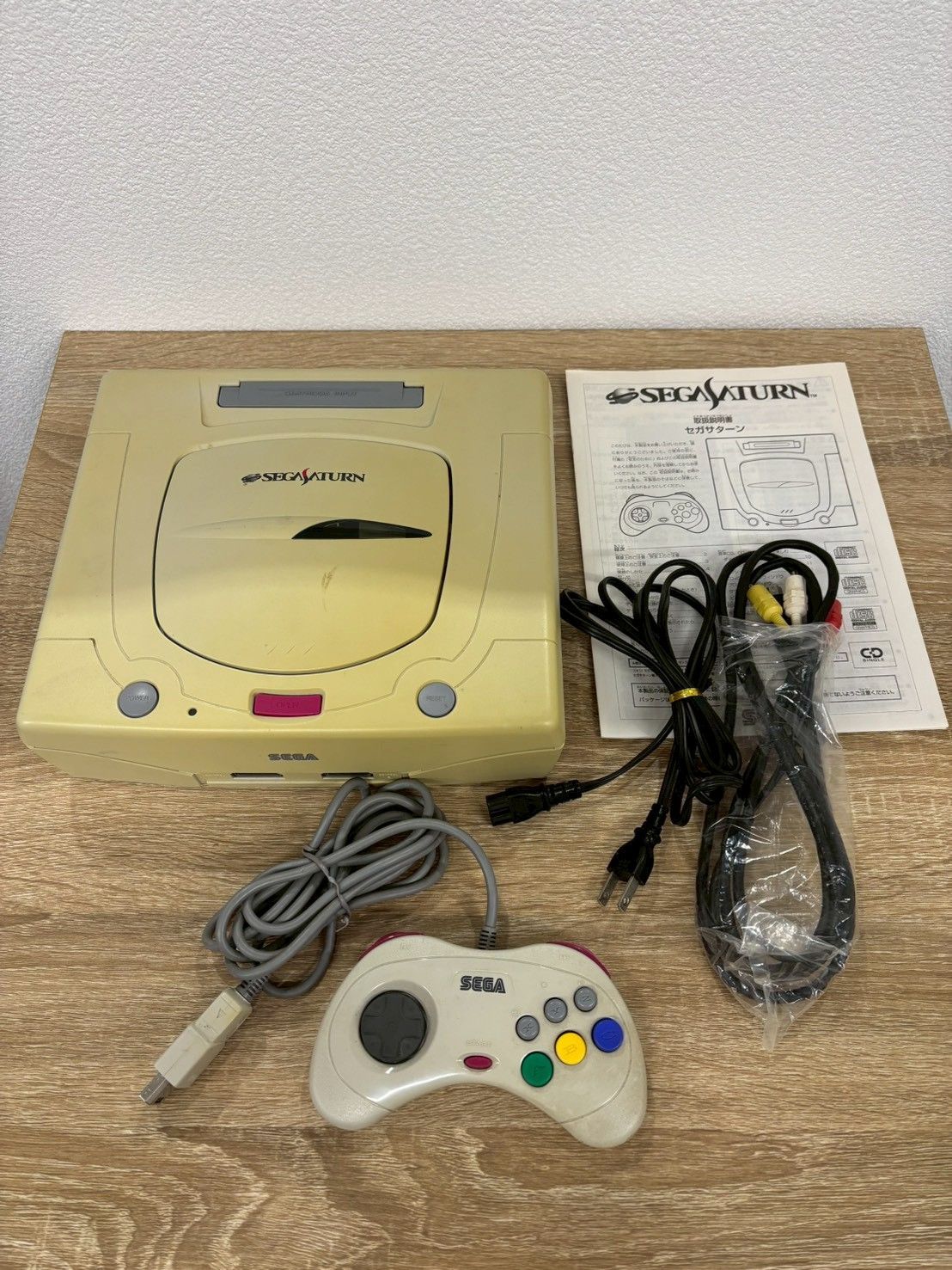 動作確認済み SS セガサターン 本体 (HST-3220) HST-0014 SEGA SATURN
