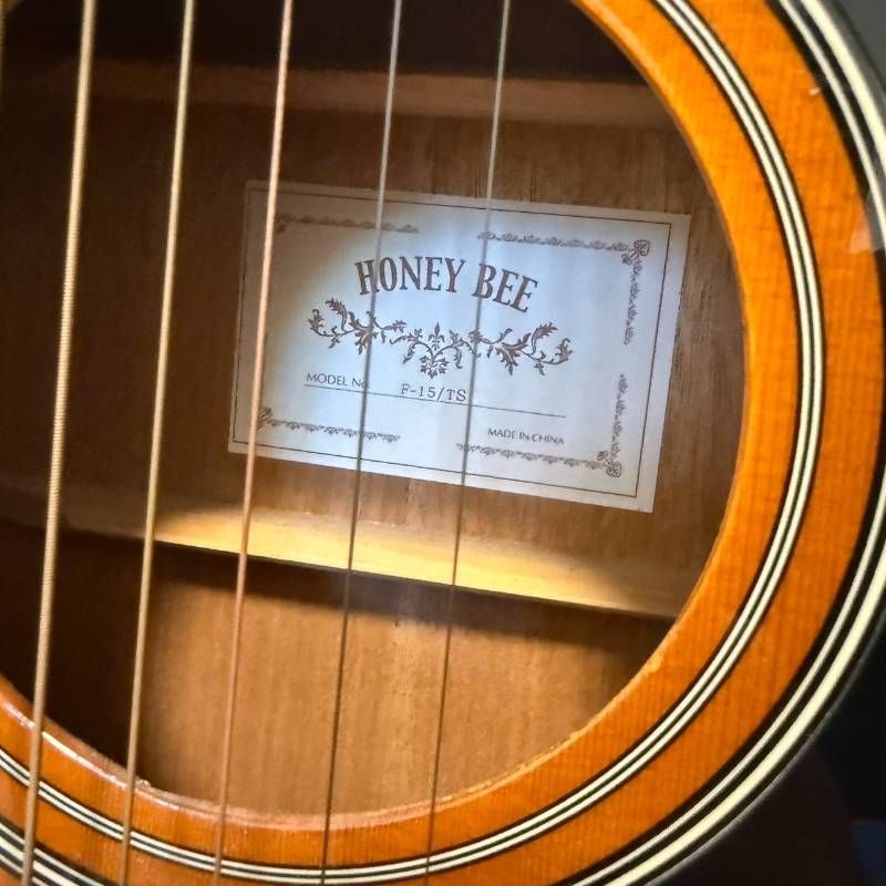HONEY BEE ハニービー F-15/TS アコースティックギター サンバースト