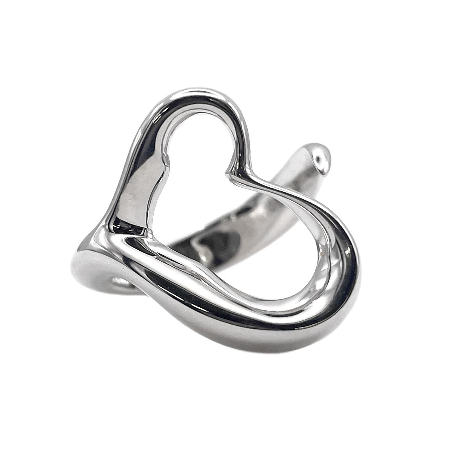 レディース Tiffany&Co. ティファニー 11号 オープンハート リング