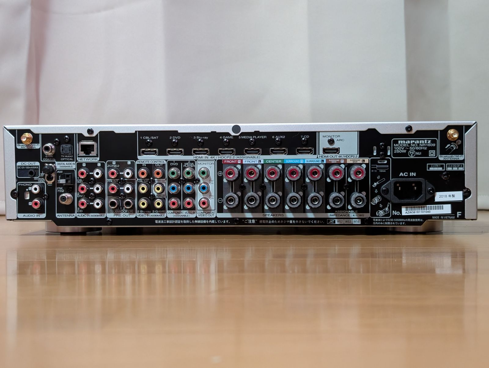 中古】Marantz/AVアンプ NR1609 中古美品 - メルカリ