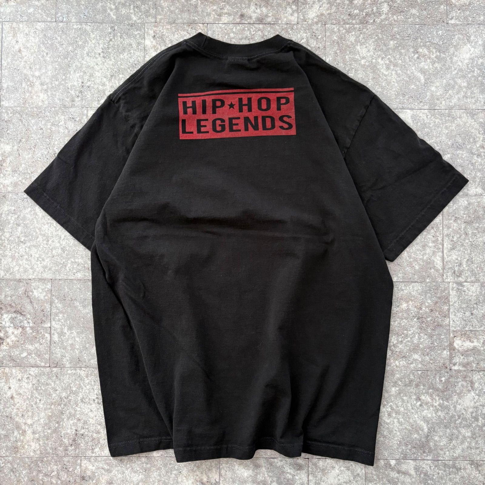 HIPHOP レジェンド Tシャツ 厚手 黒 ブラック SHAKA WEAR シャカウェア 